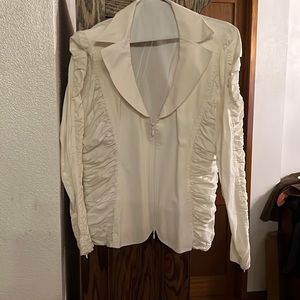Anne Fontaine white blouse size 44